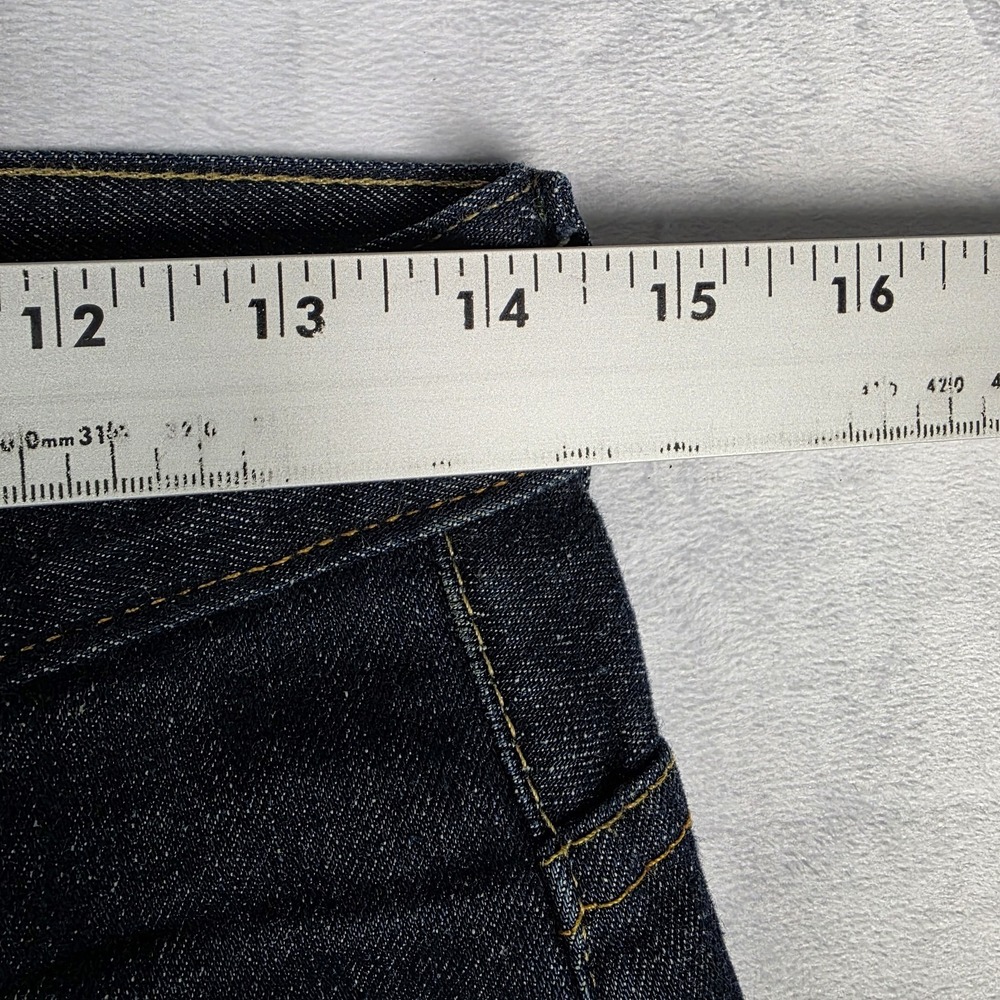 Imogene Willie Jeans Womens 27 Slim Ankle Dark Denim Mid Rise Stretch 28x32 - Picture 7 of 13